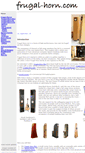 Mobile Screenshot of frugal-horn.com
